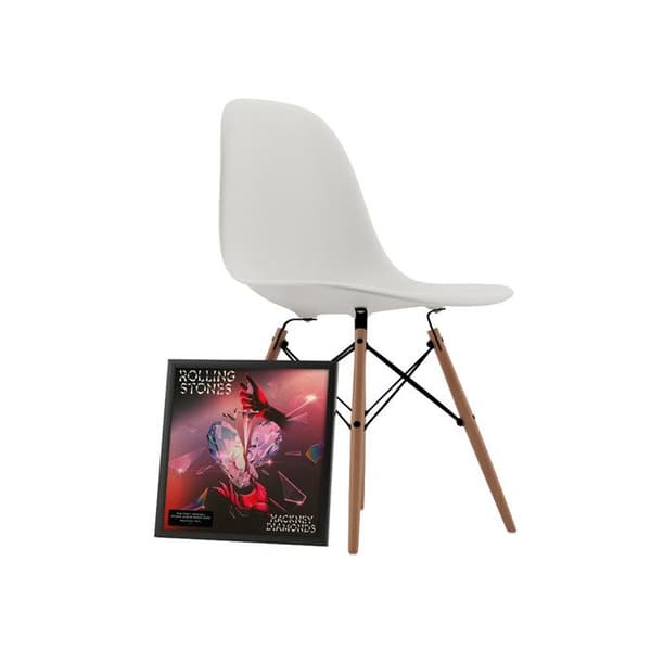 Support mural - AVIZAR - 12,5 tommer - Aluminium - Sort - Til vinylplader 33 omdrejninger Sort