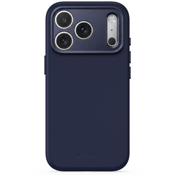 MagSafe-cover til iPhone 18 Pro Max / 17 Pro Max i antimikrobielt silikone, Decoded marineblå Blå