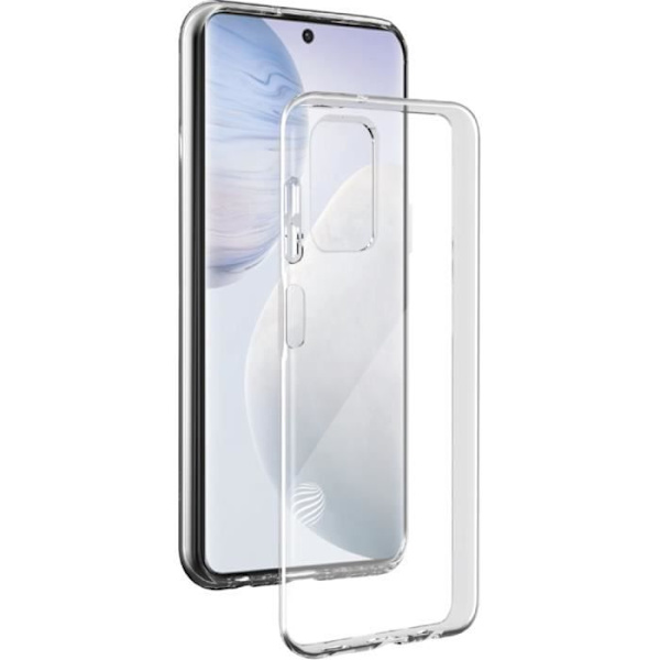 Läpinäkyvä pehmeä Silisoft kotelo Vivo X60 Pro Bigbenille Transparent