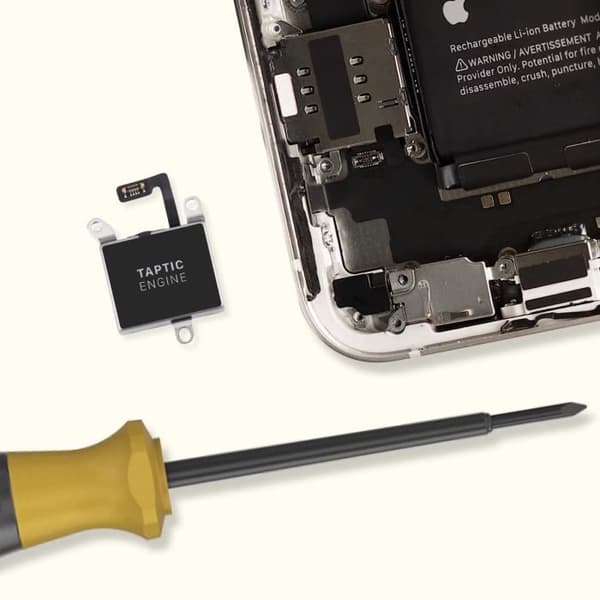 Erstatningsvibrator til Apple iPhone 13 Sort Svart