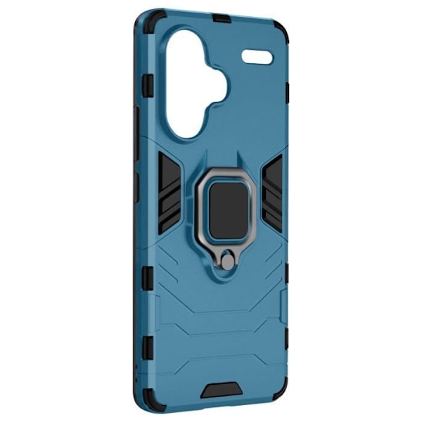 Coque - Xiaomi - Redmi Note 13 Pro Plus - Roterande 360°-ring - Modern design - Bi-materiel Blå