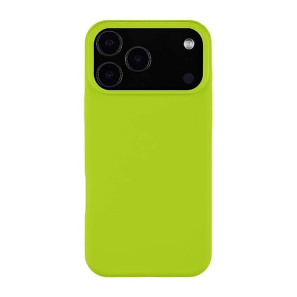 MagSafe-cover til iPhone 17 Pro Max i silikone, serie Velvet Smoothie Tactical Grøn Grön