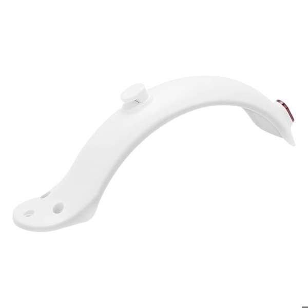 Bakskärm för Xiaomi M365 kickbike med vit LED Vit