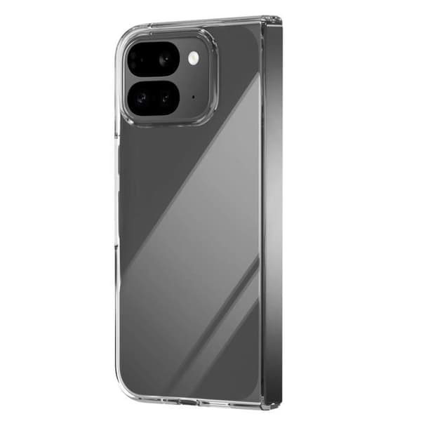 Coque - Abeel - Google Pixel 9 Pro Fold - Rigida - Transparent - Höjd Kamera Transparent