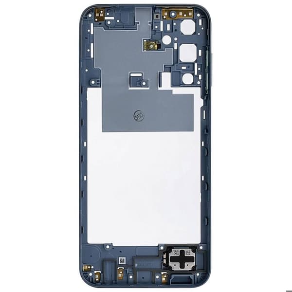 Erstatningscentralchassis til Galaxy A15 4G Service Pack Samsung Blå Blå