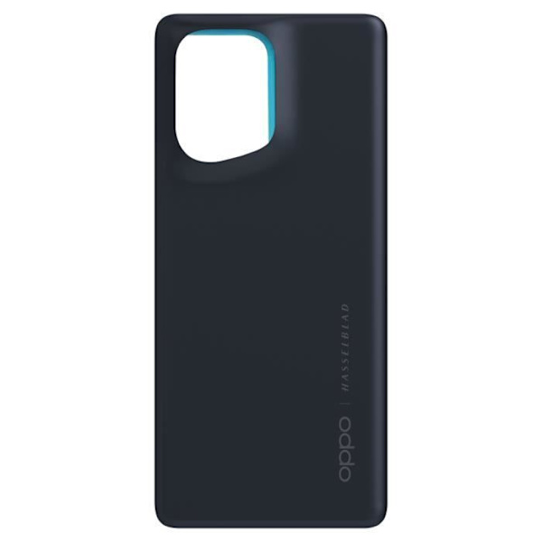 Udskiftning bagrude til Oppo Find X5 Black Svart