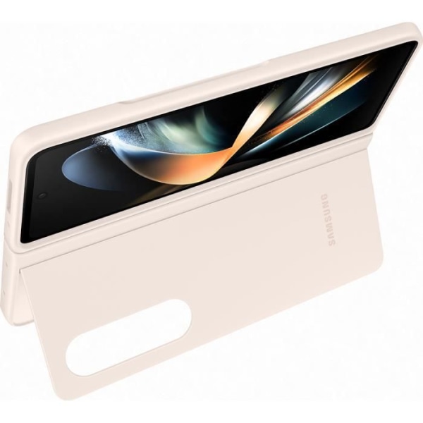 SAMSUNG Slim Case med Flip Galaxy ZFold4 Ivory Elfenben