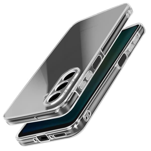 Coque - Samsung Galaxy A26 - Flexibel Silikon - Transparent Akryl - Stötsäker Transparent