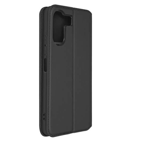 Taske til Xiaomi Redmi 13C - AVIZAR - Magnetisk flipkortholder Sort - Halvstiv - Syntetisk - Blandet Svart