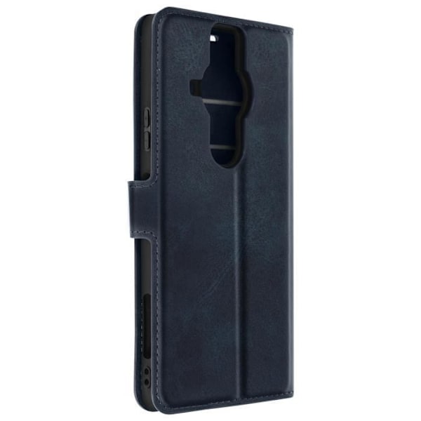Sony Xperia Pro 1 Case Wallet Video Support Magnetisk fane midnatsblå Midnattsblå