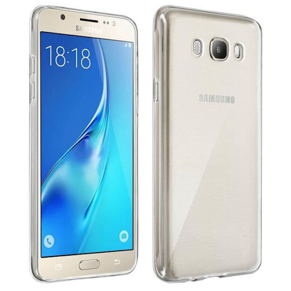 Kotelo - AVIZAR - Galaxy J5 2016 - Suoja iskuja ja naarmuja vastaan - Ultraohut läpinäkyvä geelisilikoni Transparent