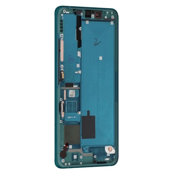 Skærm til Xiaomi Mi Note 10/10 Pro LCD + Touch Glass + Xiaomi Green Chassis Grön