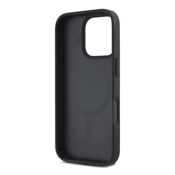 Coque bak för iPhone 16 Pro Kompatibel med MagSafe DKNY Svart