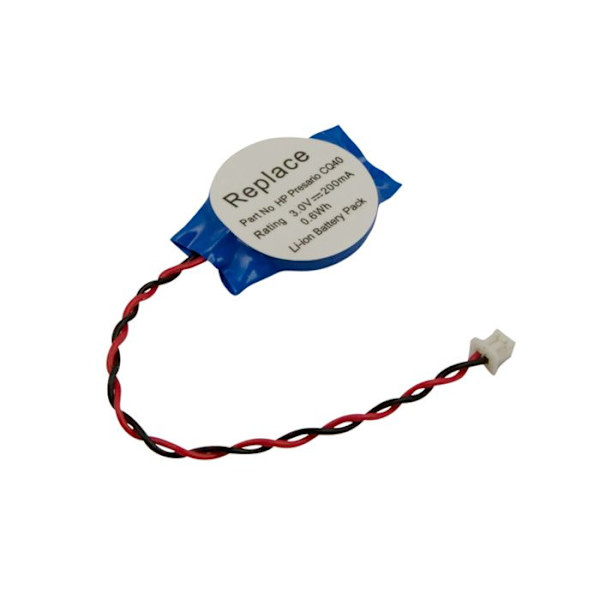 CMOS Li-ion 3V 200mAh 0,6Wh BIOS-paristo HP Presario CQ40