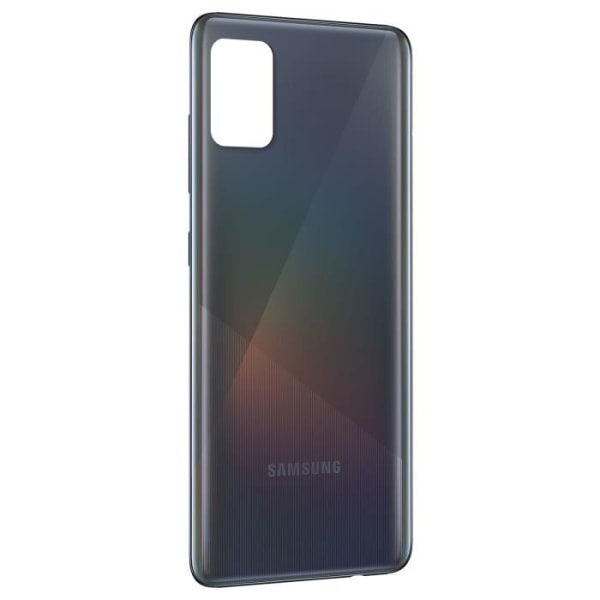 Samsung Galaxy A51 battericover Sort erstatningsbagcover sort