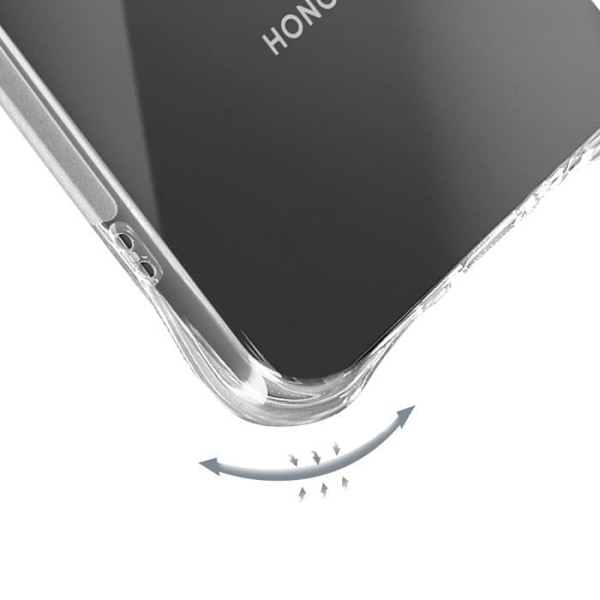 Skydd för Honor 200 Smart Stöttålig Flexibel Förstärkt Transparent Transparent