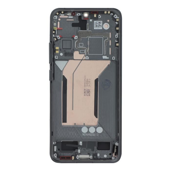 Komplett LCD-skärm för Xiaomi 14 - RELIFE - Svart - Pekskärm - Förmonterad ram - Härdat glas Svart