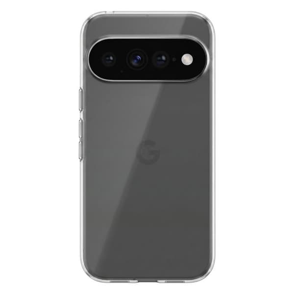 Slim Cover til Google Pixel 11 med Hævede Kanter Qi Kompatibel Transparent Vit