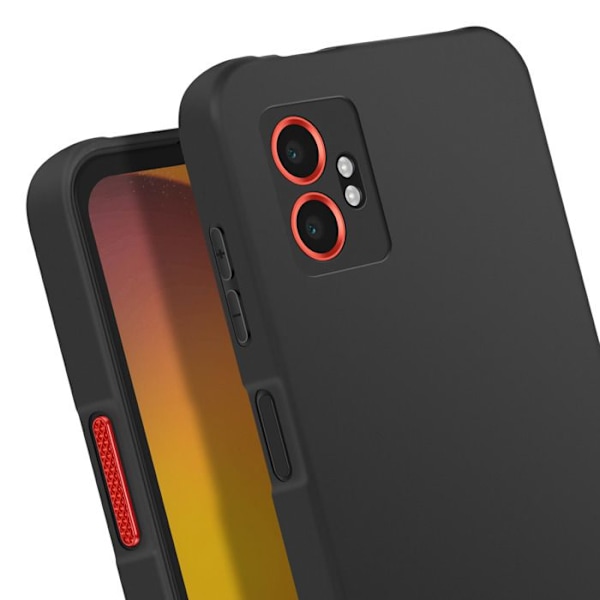 Coque til Samsung Galaxy Xcover 7 Pro Silikone Blød Mat Sort Svart