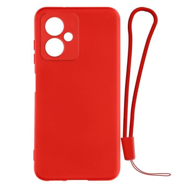 Coque - AVIZAR - Xiaomi Redmi Note 12 5G - Semirigid Silikone - Rød