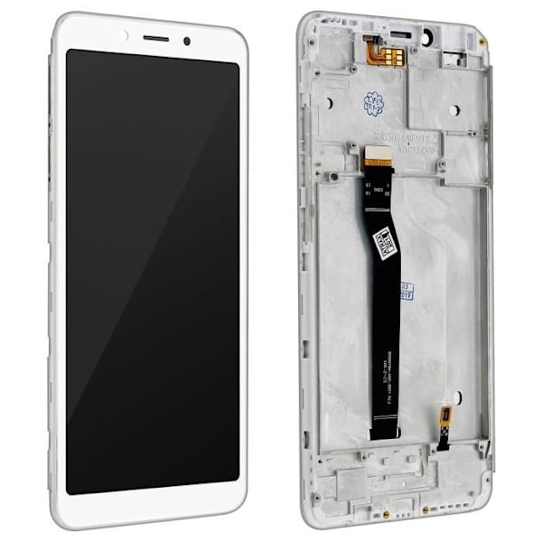 LCD-skærm - AVIZAR - Xiaomi Redmi 6/6A - Komplet berøringsblok - Hvid - 5,5 tommer Vit