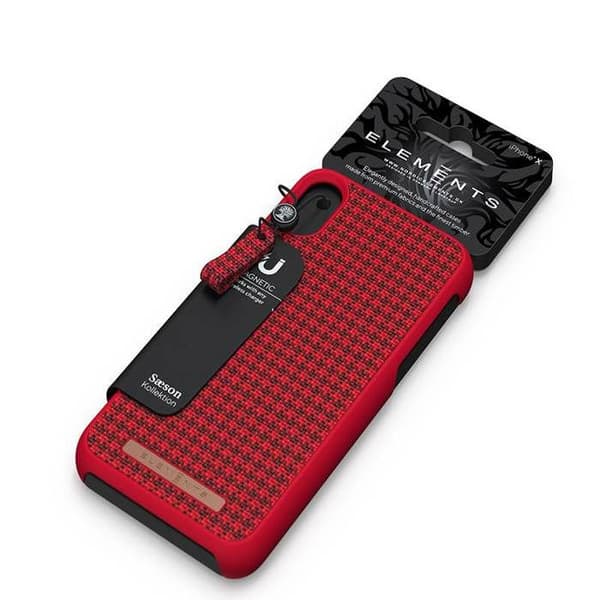 Nordic Elements Saeson Idun - Cover til iPhone Xs Max (Rød)