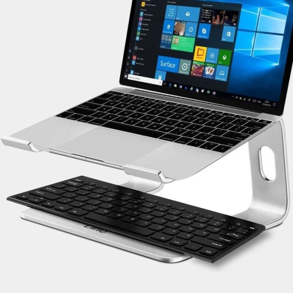 Stöd Laptop / Macbook Stabil och ventilerad HD3269 LinQ Silvergrå