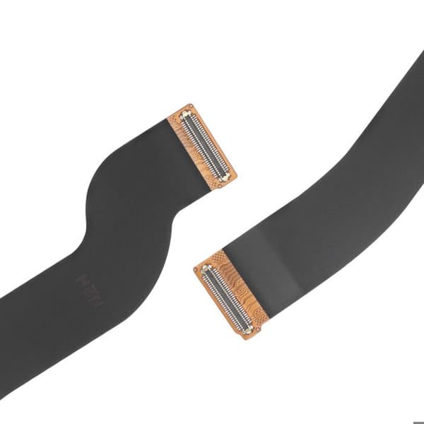 Skærmflade til Galaxy S25 Plus Displayconnector til Samsung bundkort Sort Svart