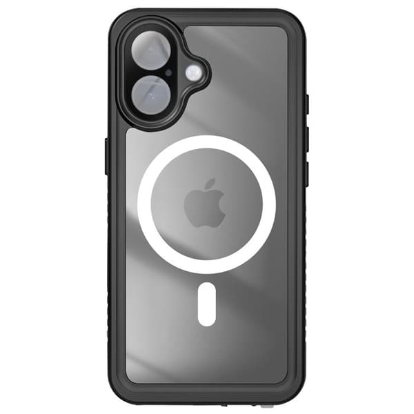 Skyddsfodral - REDPEPPER - iPhone 17 - Vattentät IP68 - Stötsäker 2m - Handrem inkluderad Svart