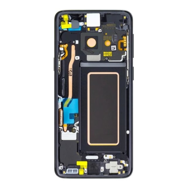 Samsung Galaxy S9 Komplet blok LCD-skærm Touch Glas Original Sort Sort