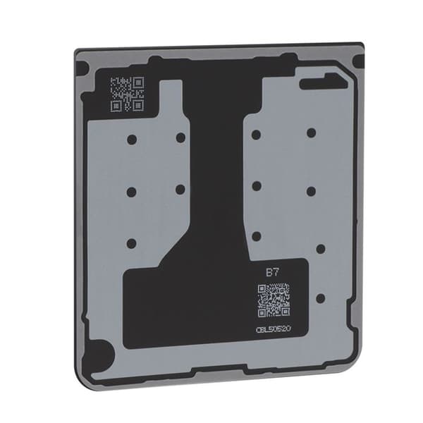 Originalt Batteri Cache Bund til Galaxy Z Flip7 Service Pack Samsung Sort Svart