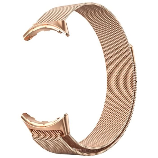 Armband för Google Pixel Watch - AVIZAR - Magnetiskt Milanesiskt - Rostfritt Stål - Roséguld - Unisex Rose guld
