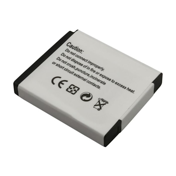 Li-ion akku 3.7V 750mAh 2.8Wh Pentax D-Li 68 -kameralle Valkoinen