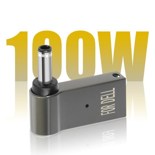 AVIZAR 100W USB-C-laddningsadapter - DC 4,5 x 3,0 mm för DELL-dator Grå