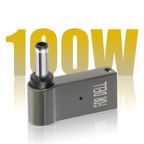 AVIZAR 100W USB-C opladningsadapter - DC 4,5 x 3,0 mm til DELL-computer Grå