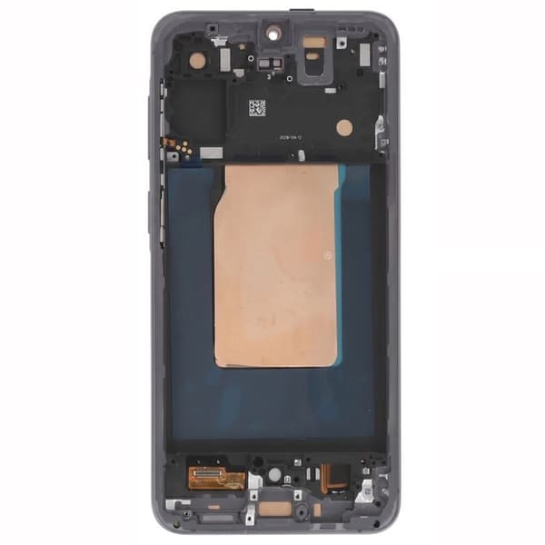 Skærmblok til Samsung Galaxy A57 5G OLED-display med grå chassis Grå
