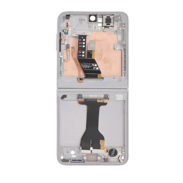 Central Chassis til Samsung Galaxy Z Flip 6 Holdbar Struktur Samsung Grå Grå