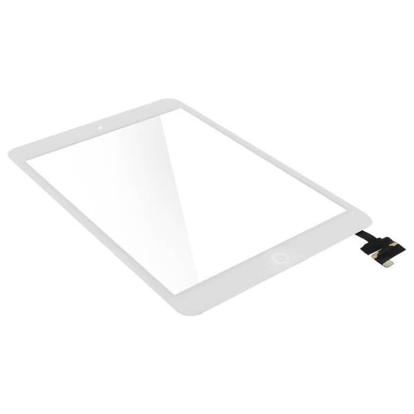 LCD-skärm - AVIZAR - iPad Mini 1 och 2 - Vit Taktile Glas - Utbyte - Demontering nödvändig Vit