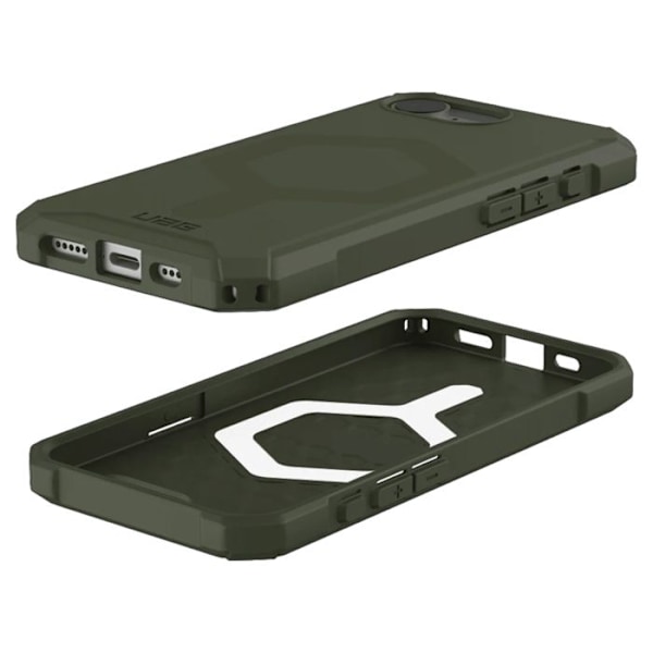 Coque til iPhone 16e Biekage Translucent Essential Armor UAG Grøn Grön