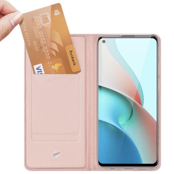 Dux Ducis Slim -puhelinkotelo Xiaomi Redmi Note 9T (5G) -puhelimelle - Pink Champagne Rose Gold Rose guld