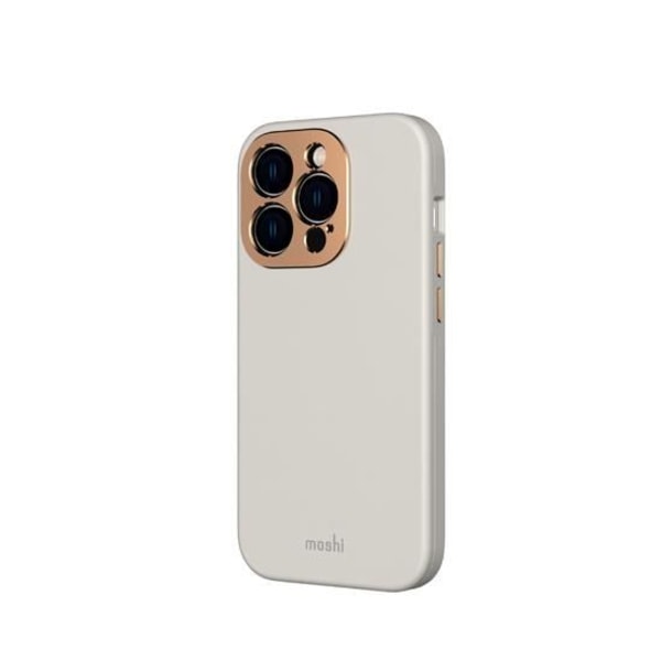 Moshi Napa Fodral Kompatibel med MagSafe för iPhone 14 Pro Grey