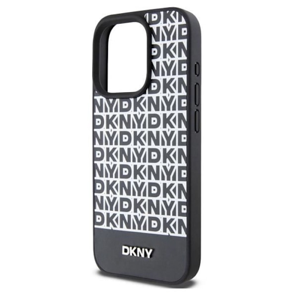 DKNY Sort Beskyttelsesskal til iPhone 14 Pro med MagSafe Bundbånd Vit
