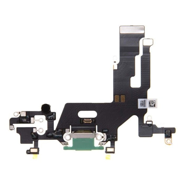 Nappe Dock med Lightning Oplader Connector til iPhone 11 Sort / Grøn Grön