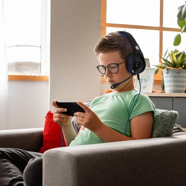 Gaming headset - LinQ - GM6020 - Wired - Adjustable Microphone - RGB Light