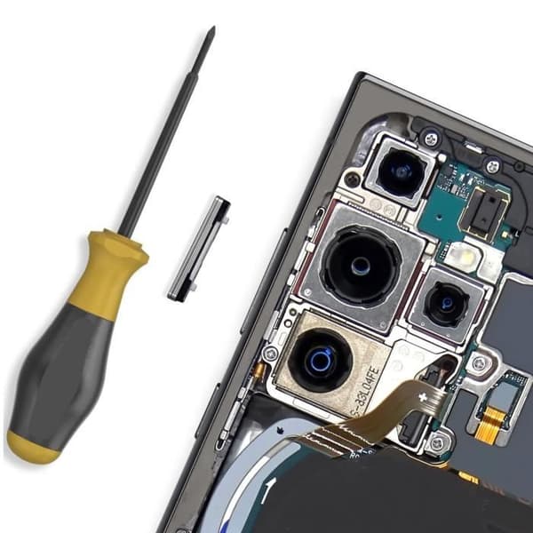 Volymknapp för Samsung Galaxy S24 Ultra Original Samsung Grå Grå