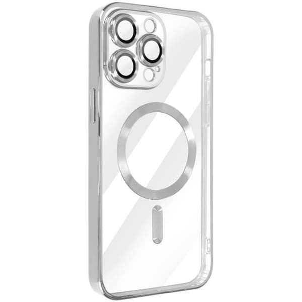 Coque - Apple - iPhone 14 Pro Max - Silikone - Sølv - MagSafe-kompatibel Pengar