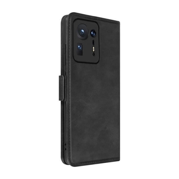 Xiaomi Mix 4 Case Wallet Video Support Dobbelt Magnetisk Tab Sort