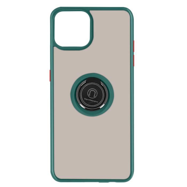 Suojakotelo - Apple - iPhone 13 Pro - Kaksimateriaalinen - Kannan rengas - Vihreä Grön
