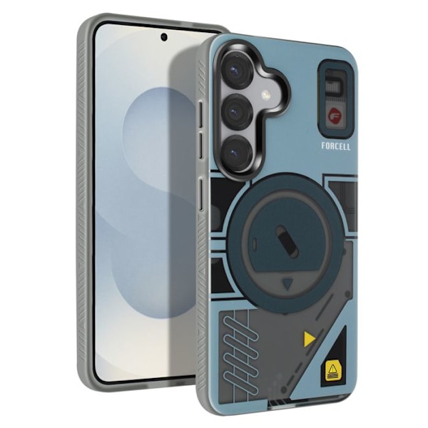 Coque MagSafe för Samsung Galaxy S25 F-Protect Forcell Grå Grå