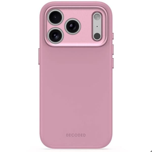 MagSafe-cover til iPhone 17 Pro / 18 Pro i antimikrobielt silikone Decoded Rose Ros